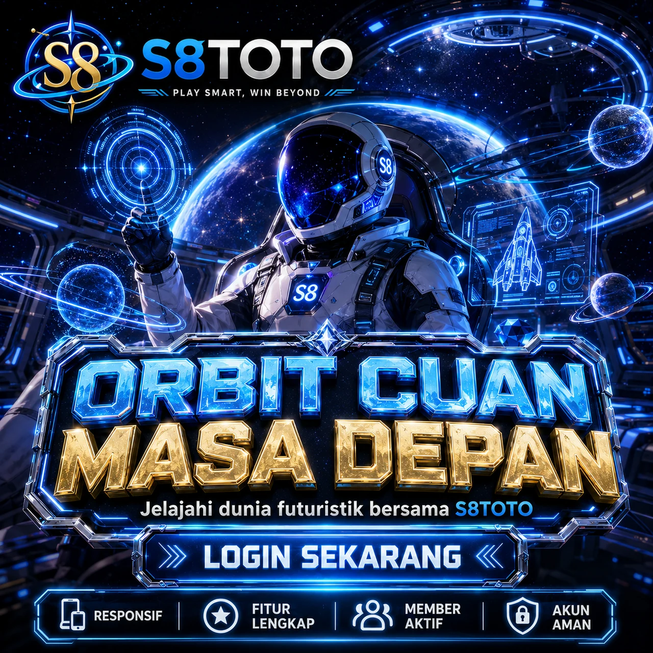 Banner S8TOTO rekomendasi slot gacor terbaru untuk menjelajahi game baru setiap hari